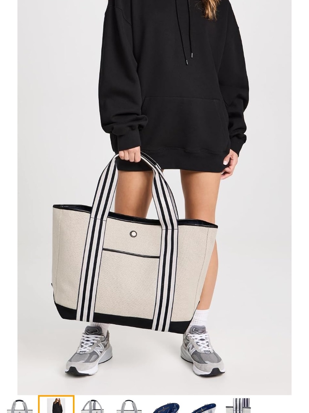 NWT Paravel Cabana Tote/ Black Domino